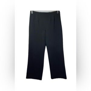 East 5th Black Straight Leg Women's Pants Size 14S Side Zipper